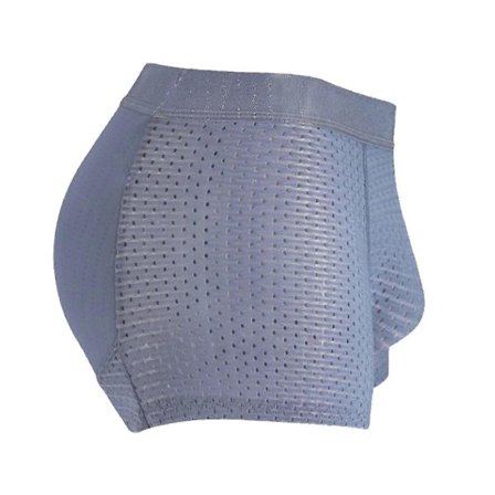 Nylon Jääsilkki Hengittävät Miesten Alushousut, miesten Lantiota Muotoilevat ja Kohottavat Alushousut Pehmustetut Bokserit Lantiota Kohottavat 