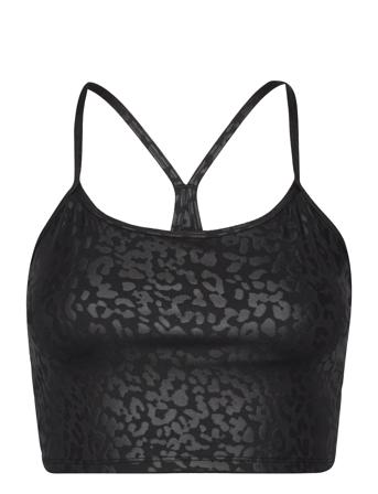 Gapfit Recycled Power Brami Crop Tops Sleeveless Crop Tops Sort GAP