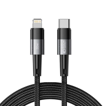Tech-Protect USB-C till Lightning kabel Ultraboost 2m - Grå
