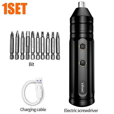 10 in 1 langaton sähköruuvimeisseli kannettavat sähkötyökalut ladattava monitoiminen sähköruuvimeisseli (FMY)
