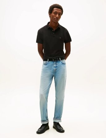 Tommy Hilfiger Core 1985 Slim Polo - Black - M