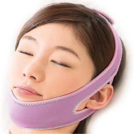 Anti-Snore Bælte Hakestrøm Apnø Kæbe Løsning Støtte Søvn Stop Snorken Behandling