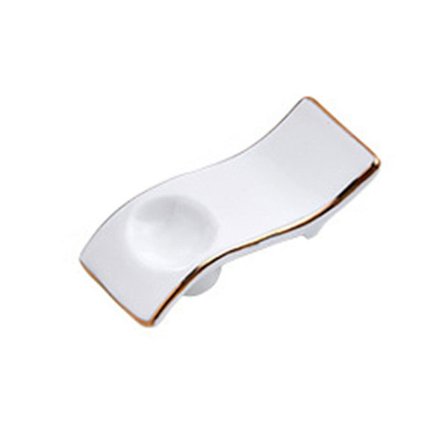 1 stk Keramisk Spisepindestativ Nordisk Stil Pindeholder Gaffelstativ Ske Spisebordstilbehør ()