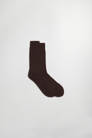NN.07 Sock Ten Herren Braun Wollmix