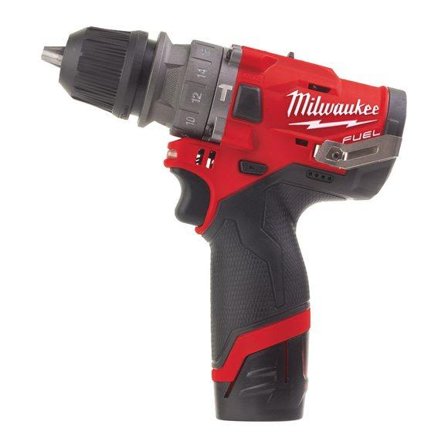 Milwaukee M12 FPDXKIT-202X Slagbormaskin med batteri og lader, Maskiner