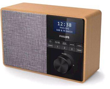 Philips TAR5505 - Kompakt FM/DAB-radio, Bluetooth & batteridrift