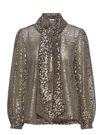 Carla Blouse Brown Ida Sjöstedt