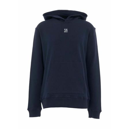 14 Bros Men& Clothing Sweatshirts Blue Aw22 Blå, Herre Hættetrøjer