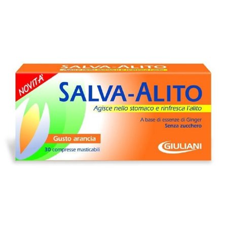Salva Alito Giuliani Arancia 30 Compresse