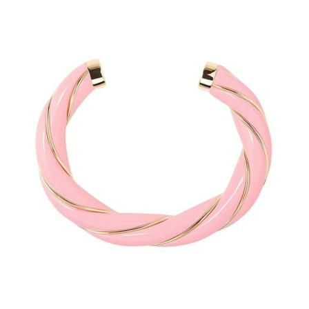 Aurélie Bidermann, Twisted resin bracelet Diana Roze, Dames, Maat:ONE Size