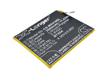 Batteri til SmartPhone, mobil til Meizu Meilan Note 2, M2 Note M571H, M2 Note M571C og andre.