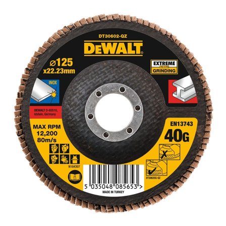 Dewalt DT30602-QZ Lamelslibeskive 40G 40G, Maskintilbehør & forbrugsvarer