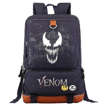 Suurikapasiteettinen reppu Venom-kuviolla teini-ikäisille (3-103)