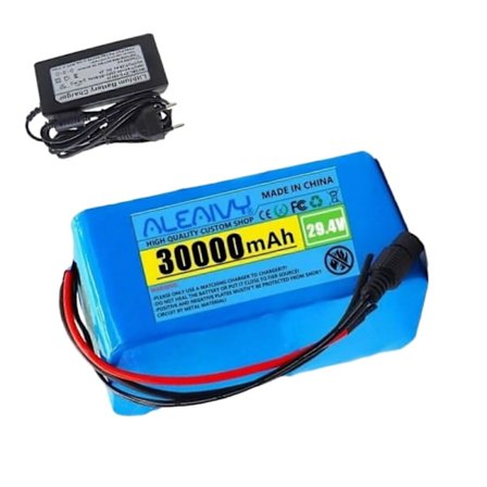 24V 30Ah 7S3P Akku 30000mAh Sähköpyörän Li-ion Akku & Laturi jy EU