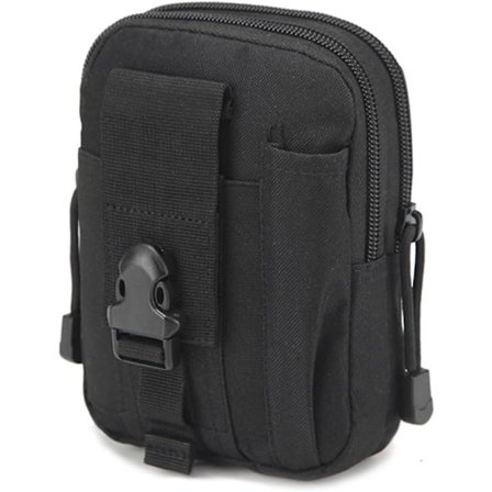 Ficka Herre Belte Midjeveske Kompakt Utendørs Allsidig Verktøygadget med Mobiltelefonhylster Holder for Sykling Løping Vandring