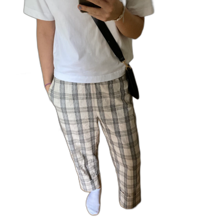 Rutiga kostymbyxor från Zara