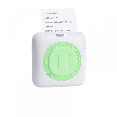 Trådløs BT Termisk Printer Billede Foto Etiket Memo Kvittering