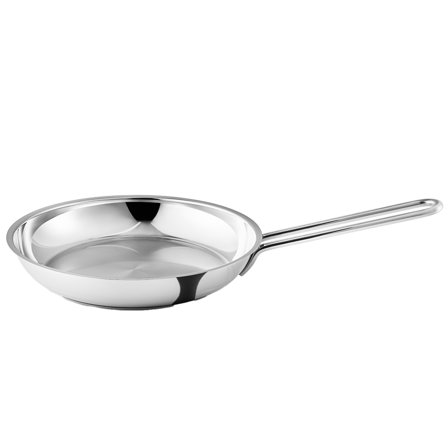 Eva trio Stekepanne 24 cm, rustfritt stål' - 'Blankpolert rustfritt stål