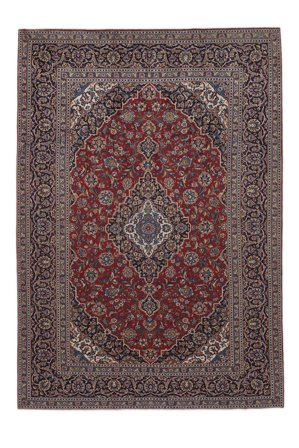 Medallion Large Keshan Rug 251X363 Wool