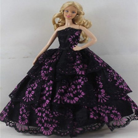 Docka Bröllopsklänning Docka Kjol 10 10