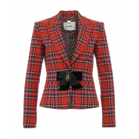 Blugirl, Blazer Rf 2040T3201 22 Rood, Dames, Maat:M