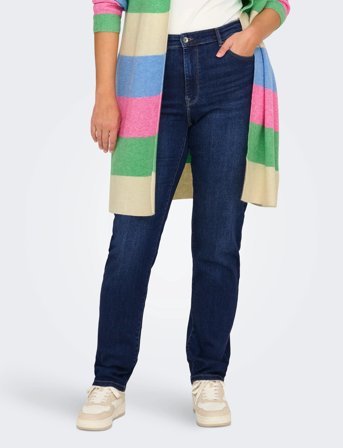 ONLY Carmakoma Carsui Mid Slim Dnm Rea285 Noos - Blue - 42 x 32