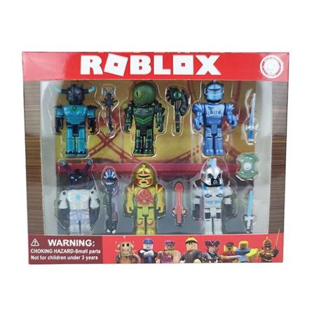 Roblox Byggklossar Dockor Set Montera Actionfigurer Leksaker Söta Spel Pedagogisk Leksak För Barns Födelsedagspresenter (FMY) C with box
