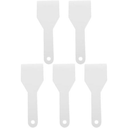 5 st Plast Isskyffel för Frys och Kylskåpsrengöring Isverktyg för Avisning och Frostborttagning Mångsidig Skrapa för Köksanvändning