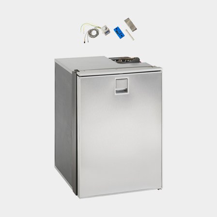 Kylskåp med kompressor Isotherm Cruise CR130 Elegance SEC (med Smart Energy Control), 12V / 24V, dörr, 130 liter (varav 8 liter frysfack), silver fr