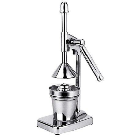 Hot Sale! Manuell presse i rustfritt stål, fruktpresse, håndholdt grønnsaksfrukt appelsinmaker blender produksjonskopp - Glad