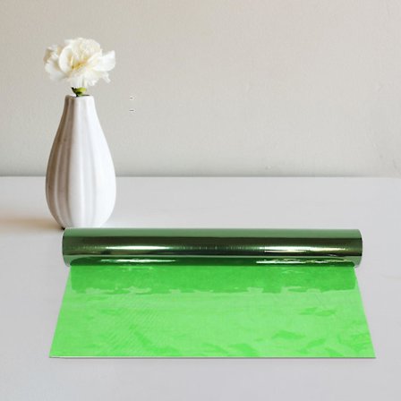 1 Rulle Dekorativ Lys Farvet Cellofan Emballage Rulle Plastik Visuel Effekt Cellofan Rulle Til FestBY