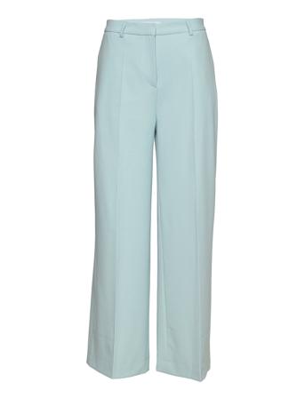 Kai Trousers 13103 Leveälahkeiset Housut Sininen Samsøe Samsøe