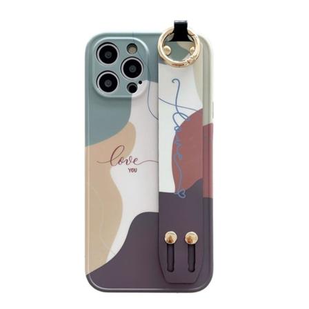 iPhone 12 Pro - Deksel med holder Grön