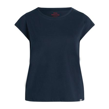 Mads Nørgaard Favorite Teasy T-Shirt , Blauw , Dames , Maat: 2XL