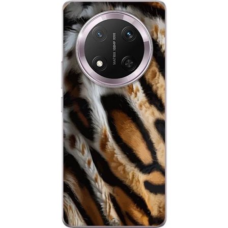 Kompatibelt Mobilskal till Honor Honor Magic7 Lite Tiger Mönster Djur Safari Randigt