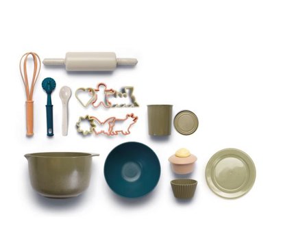 DANTOY Bakset av bioplast 100/fp - Lyreco - Skola och förskola - Lekmaterial - Kök och matlek