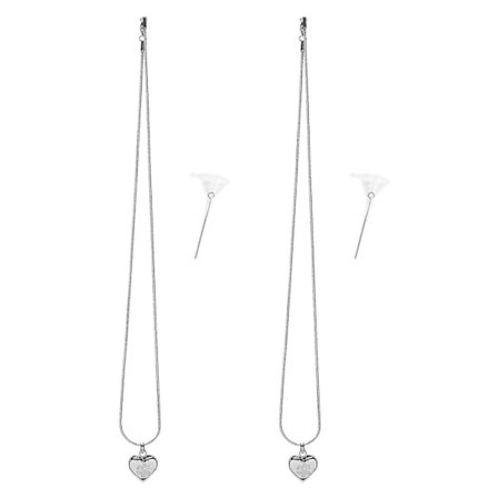 2x Kremeringssmycken För Ett Hänge Tryck Husdjursurna Halsband Minnessmycken För P