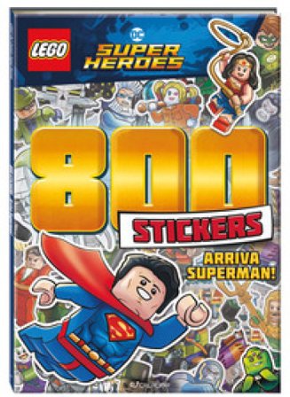Arriva Superman! Lego DC. 800 stickers. Ediz. a colori