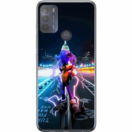 Motorola Moto G50 Mjukt Skal - Sonic The Hedgehog