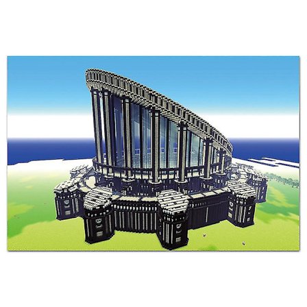 minecraft spel perifer affisch dekoration dekorativ gobeläng