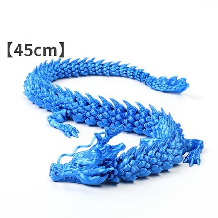 3D- printed artikulerad Dragon Fish Tank landskapsarkitekturdekoration