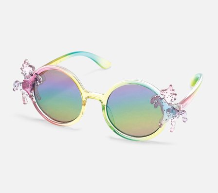 Skechers, Round Unicorn Sunglasses, Uni Size, Jente