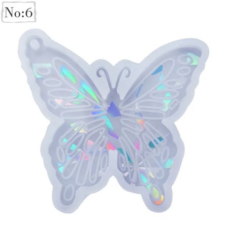 Fjärilsform Gjutform 6 6 6