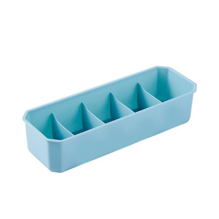 5 celler delt oppbevaringsboks kurv stabelbar sokker under