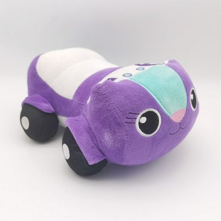Gabby's Dollhouse Car Cat Mermaid Cat Plyschdocka Lila