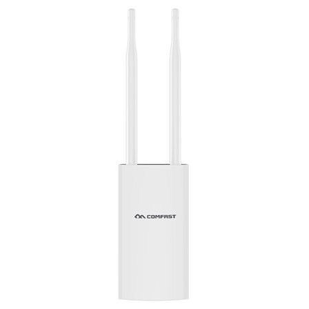 Comfast Cf-Ew71 Højtydende Udendørs Wifi AP Router Omnidirektionel Dækning Udendørs Router 300Mbps, EU Stik