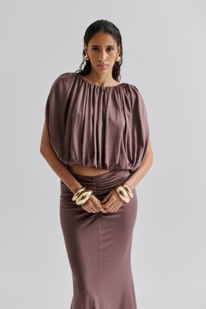 Malina - Alda top - XL - Chocolate