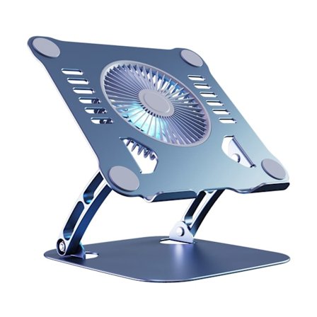 Kylplatta för Gaming Laptop Justerbart Laptopställ Stor Fläkt Kraftfullt Luftflöde Surfplattor Kylare För 11-15,9 tum
