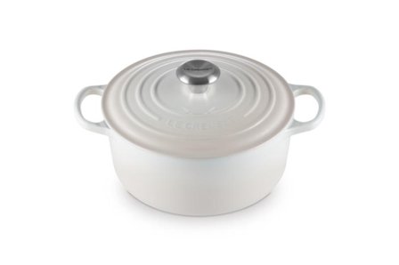 Le Creuset Støpejernsgryte Signature Meringue 4,2L