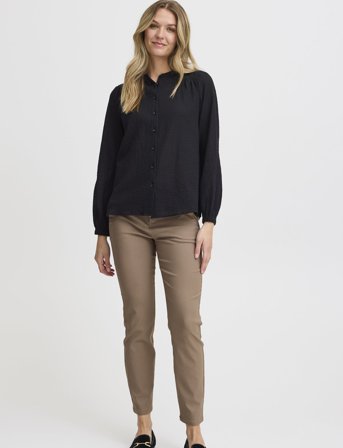 Fransa Frmala Sh 1 - Black - S